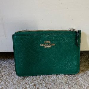 Coach wallet - green